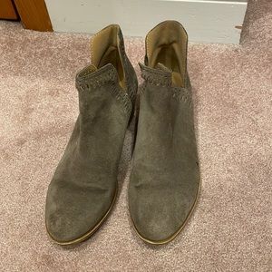 Lucky Brand Suede Ankle Boots